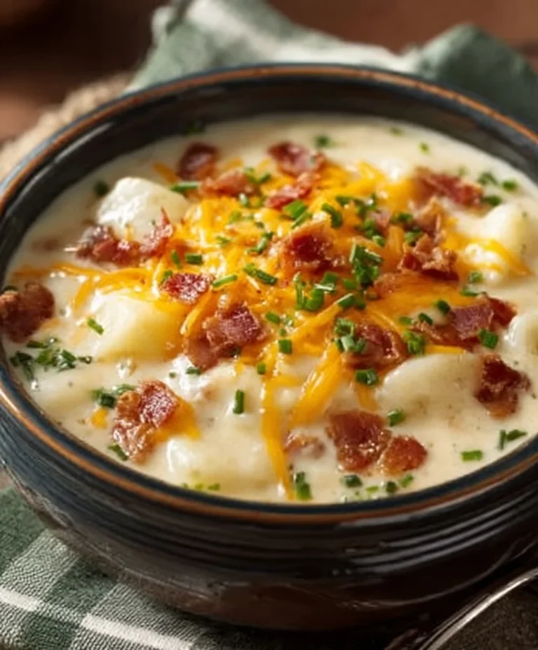 Easy Crock Pot Beef Potato Soup Recipe