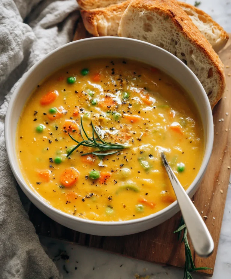 Easy One-Pot Creamy Vegetable Soup Recipe