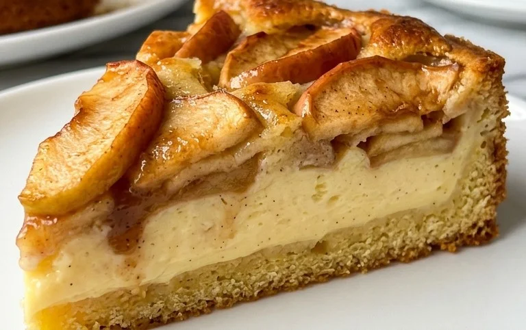 Apfelkuchen mit Vanillepudding Rezept: Du wirst nie einen anderen backen!