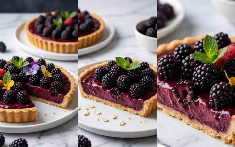 No-Bake Brombeer-Tarte: Einfach & Lecker