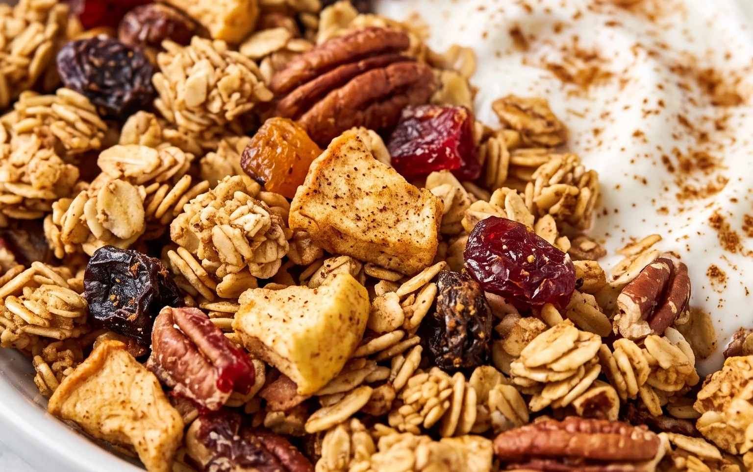 Healthy Apple Pie Granola