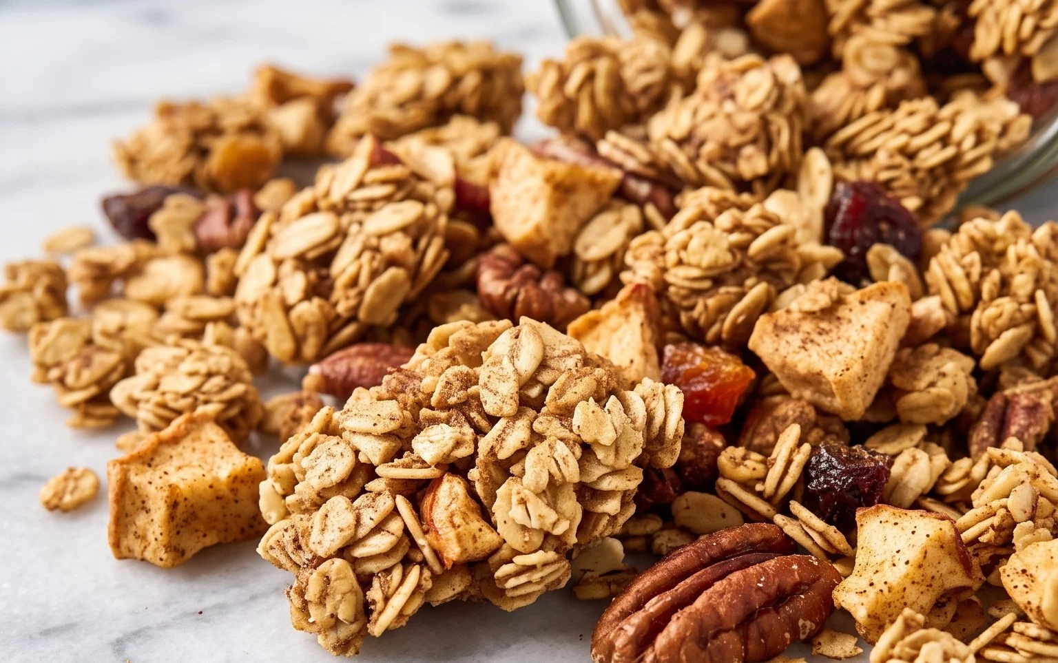 Healthy Apple Pie Granola
