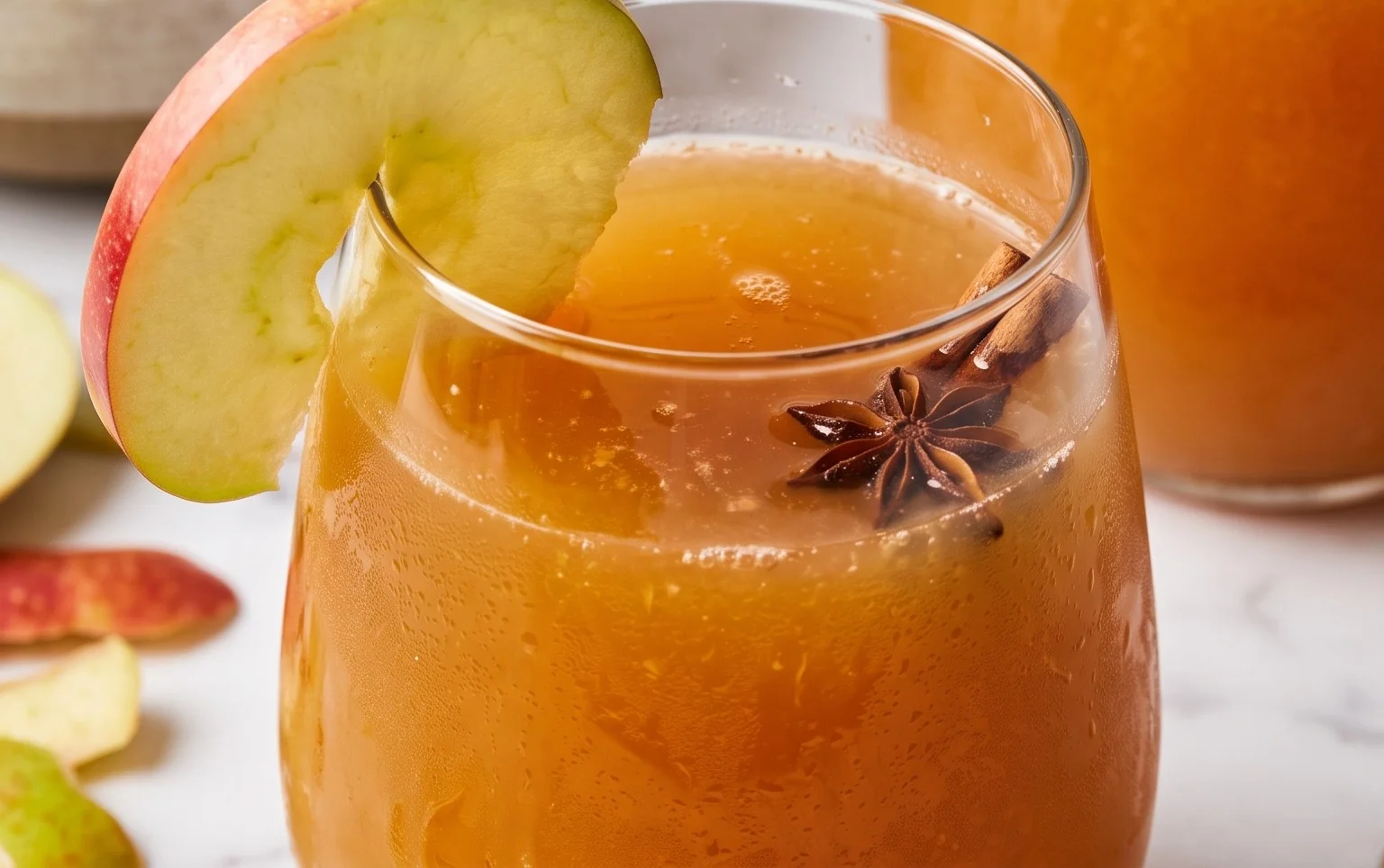 Homemade Apple Juice From Apple Scraps