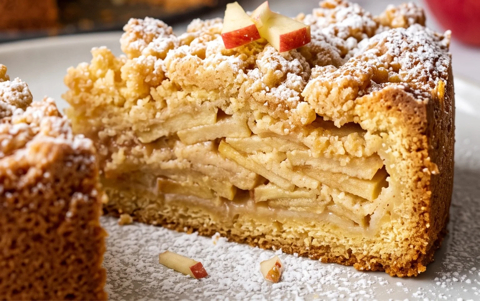 Apfelkuchen: German Apple Cake