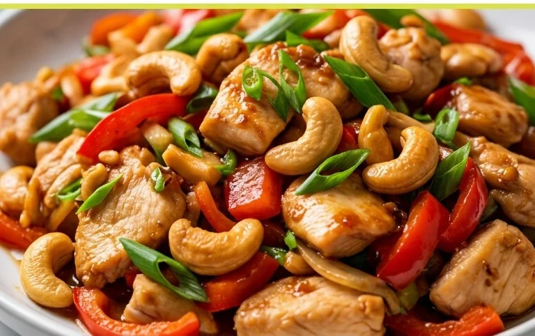 Thai Cashew Chicken Stir Fry