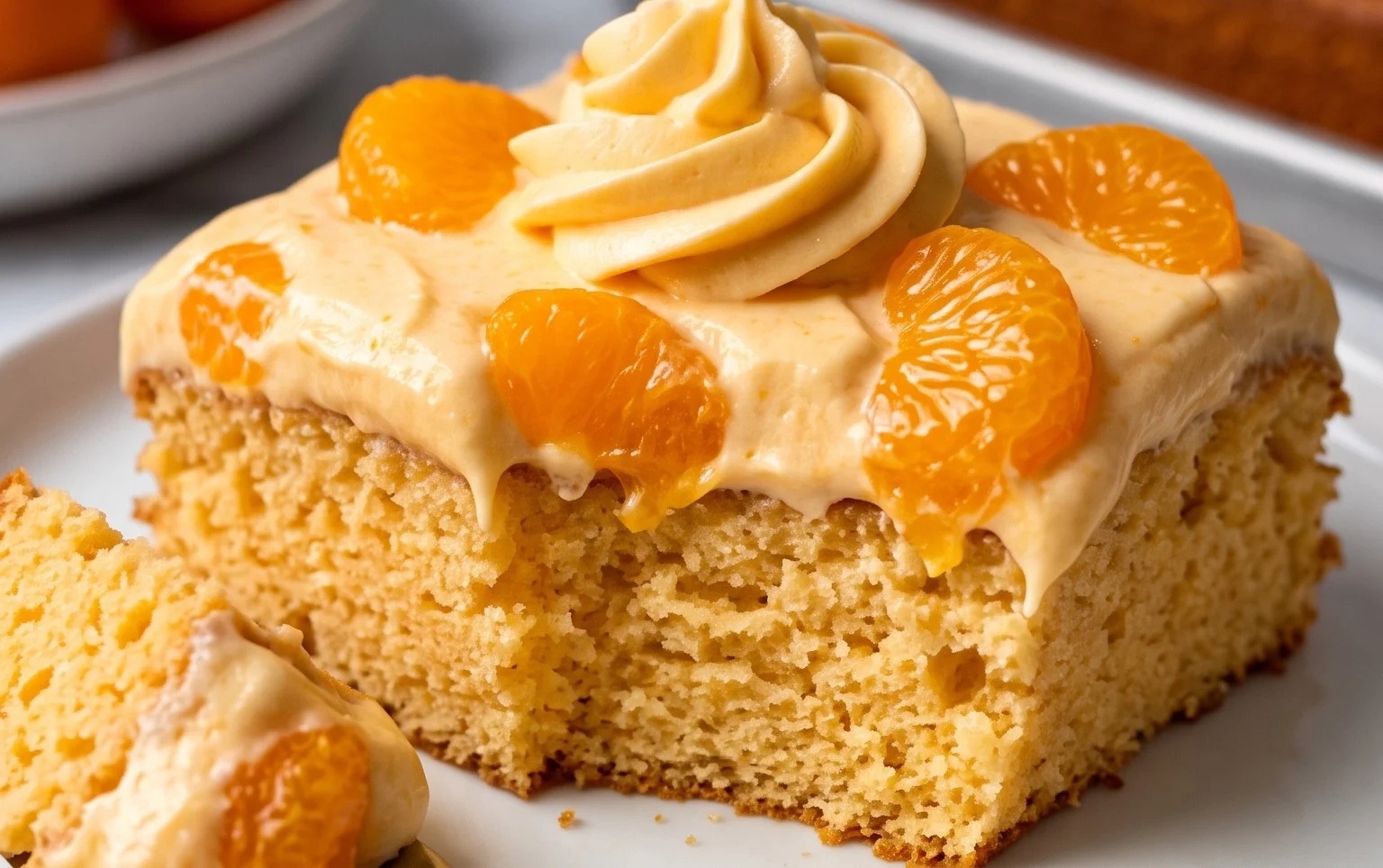 Fantakuchen vom Blech | einfaches Tassenrezept
